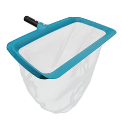 POOLWHALE Pool Skimmer Net front view with deep nylon bag