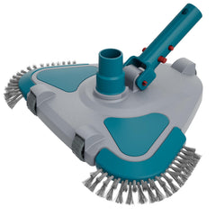 POOLWHALE Weighted Triangular Pool Vacuum Head front view