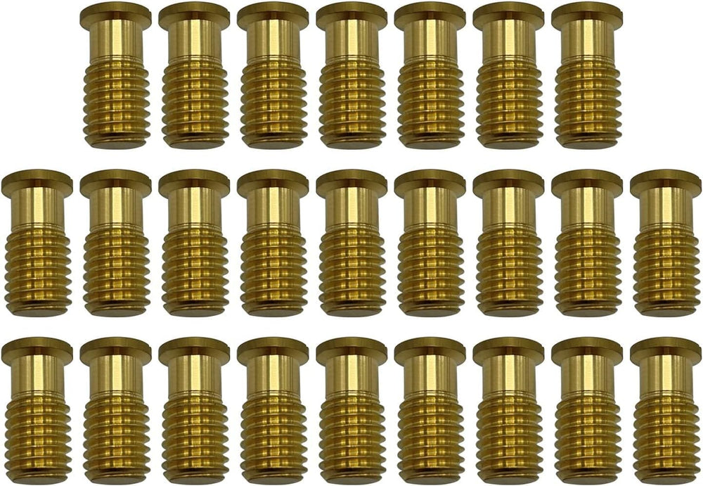 Poolzilla 25 pack of brass screw bolts for pool cover