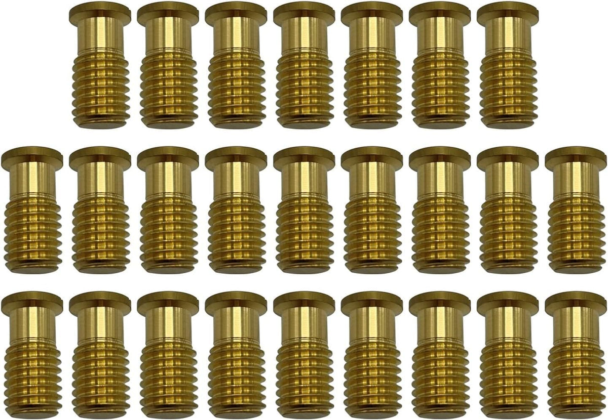 Poolzilla 25 pack of brass screw bolts for pool cover