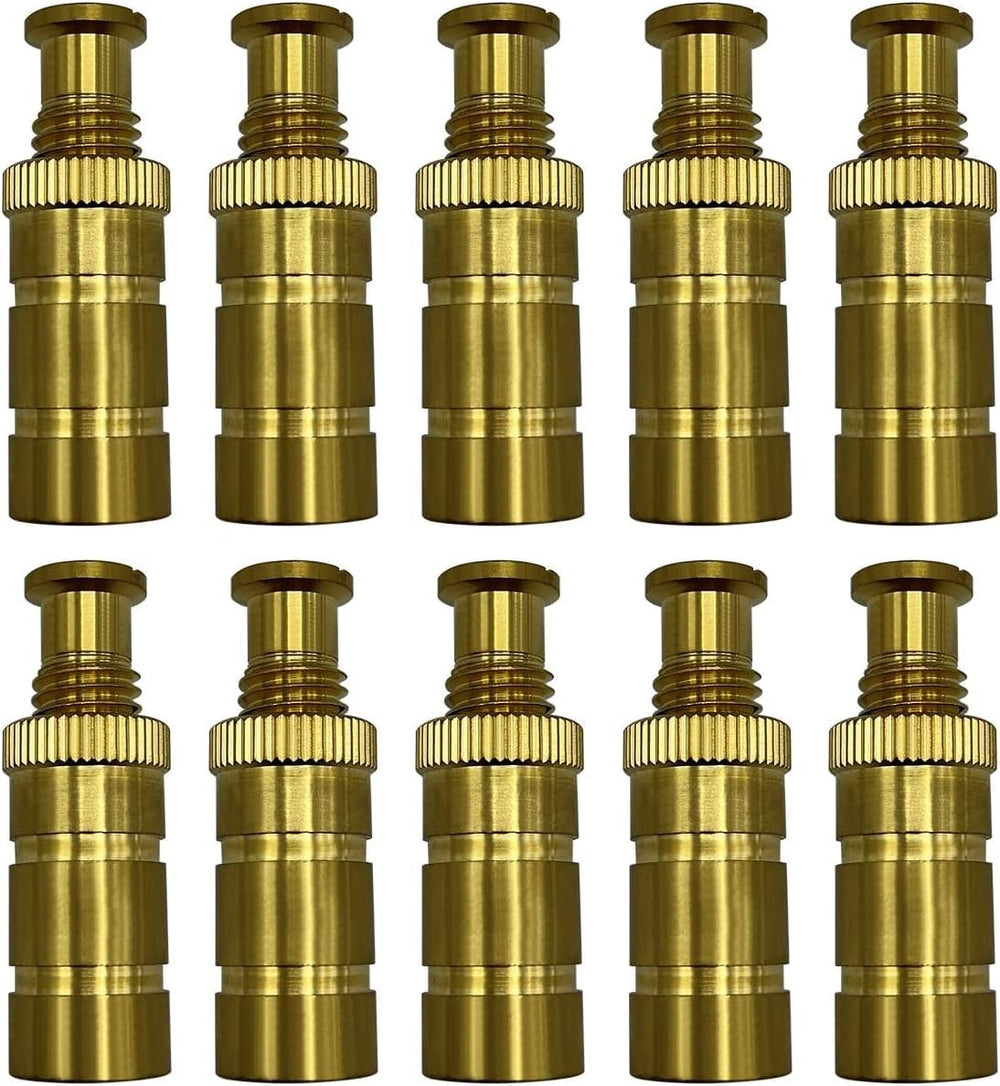 Poolzilla Pool Safety Cover Brass Anchors 10 Pack front view
