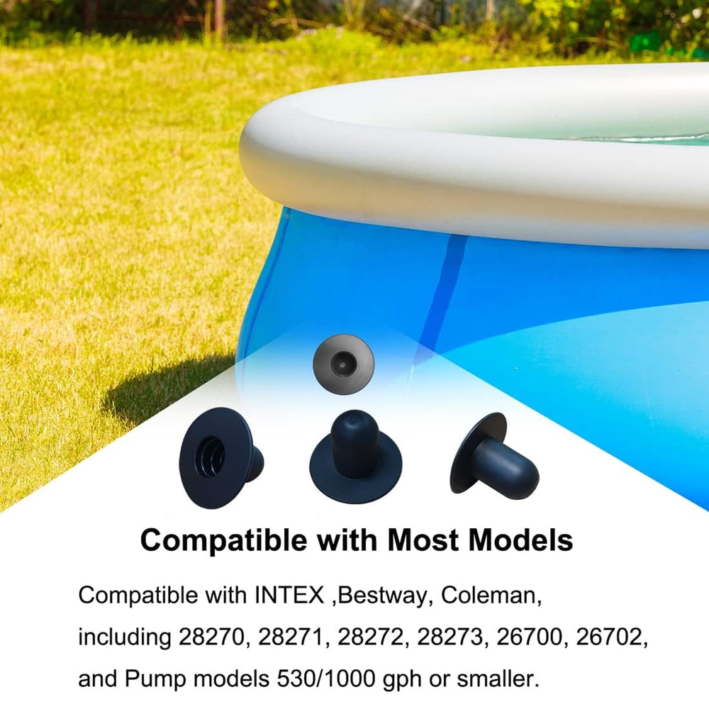 Popbee swimming pool plugs displayed on a surface