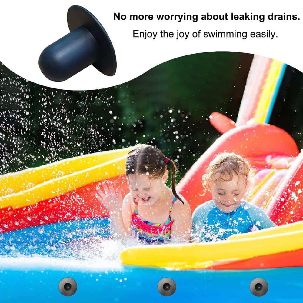 Popbee swimming pool plugs with a measuring tape for size