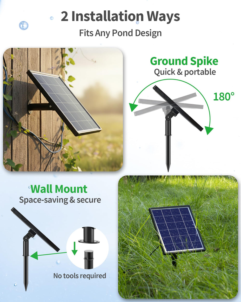 POPOSOAP solar pond aerator operating quietly