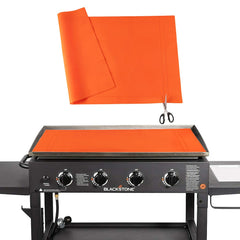 POPQEEN Cuttable Silicone Griddle Mat front view, 36inch