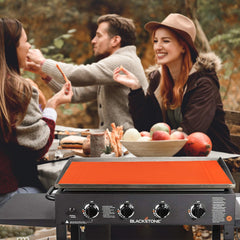 POPQEEN Cuttable Silicone Griddle Mat with Blackstone grill