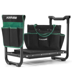 Poraise Heavy Duty Garden Kneeler and Seat front view