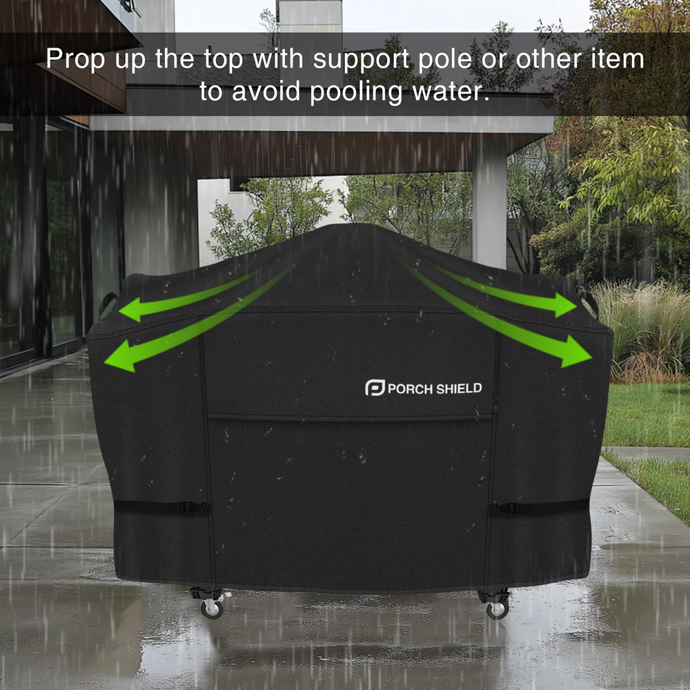 Porch Shield 28 inch griddle cover with heavy-duty handles