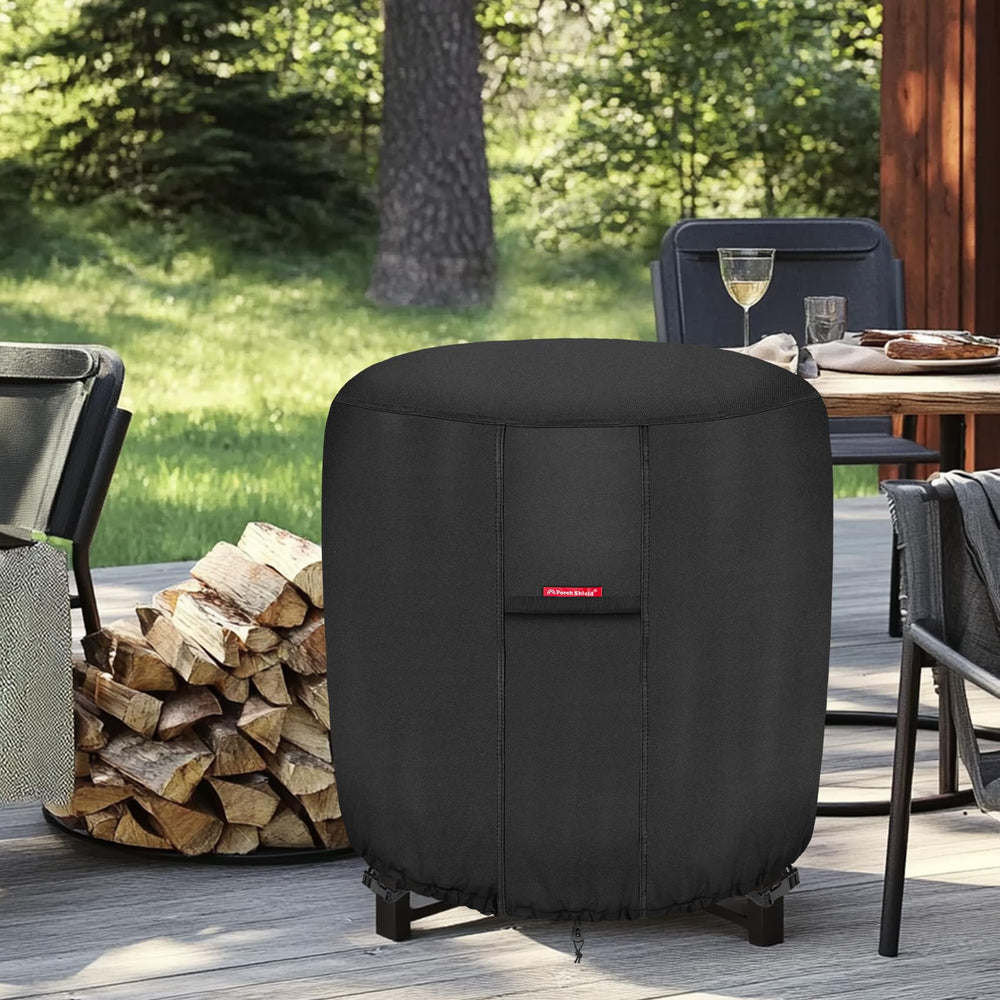 Porch Shield fire pit cover packaging