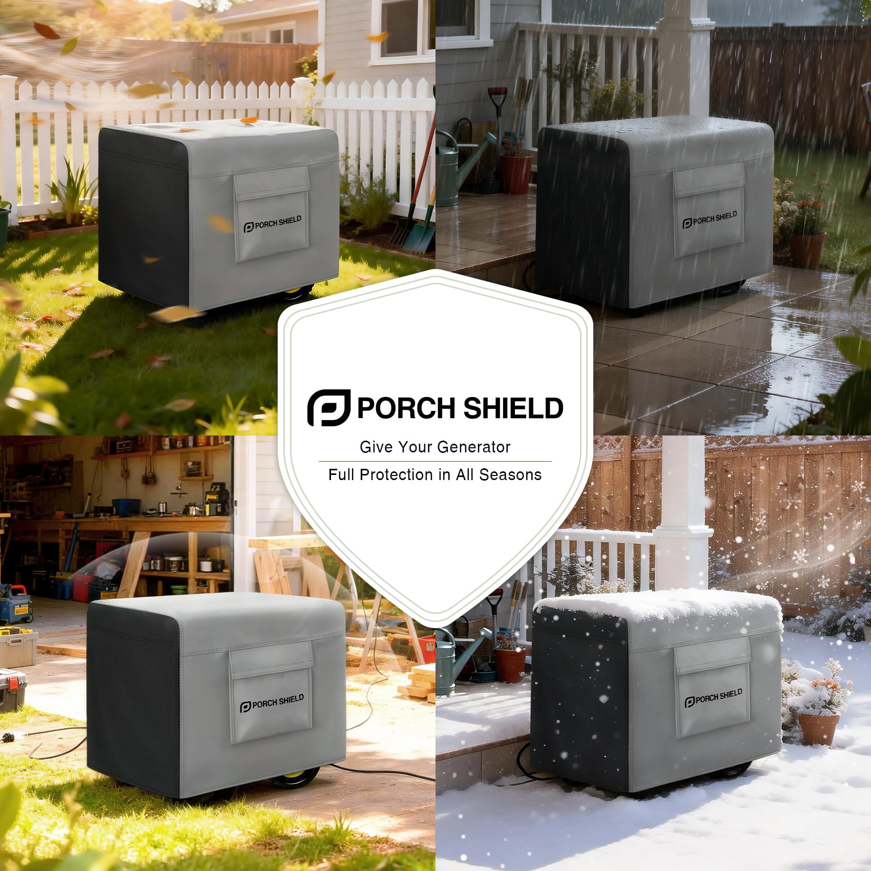 Porch Shield Generator Cover dimensions 26 x 20 x 20 inch