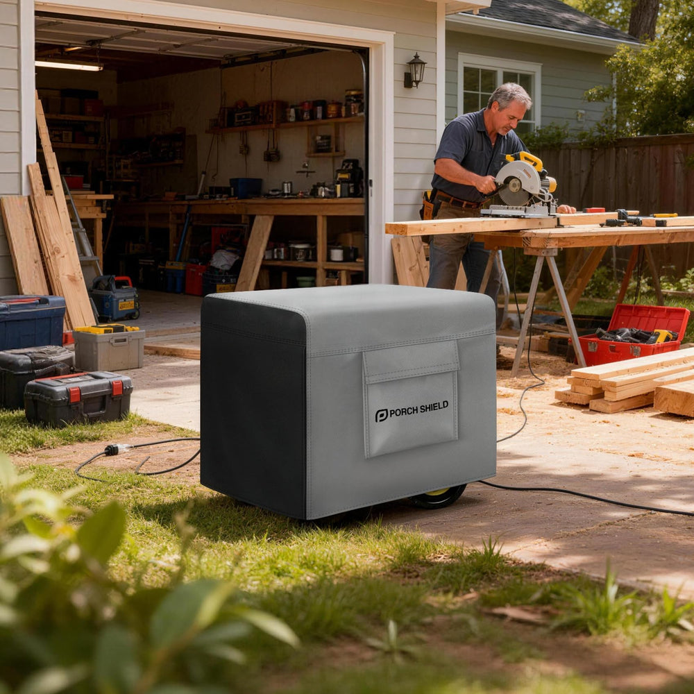 Porch Shield Generator Cover Velcro closure