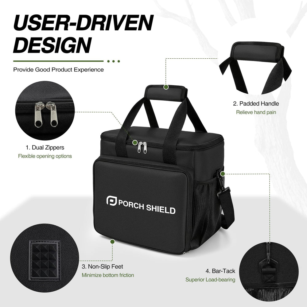 Porch Shield Power Station Bag with padded handle