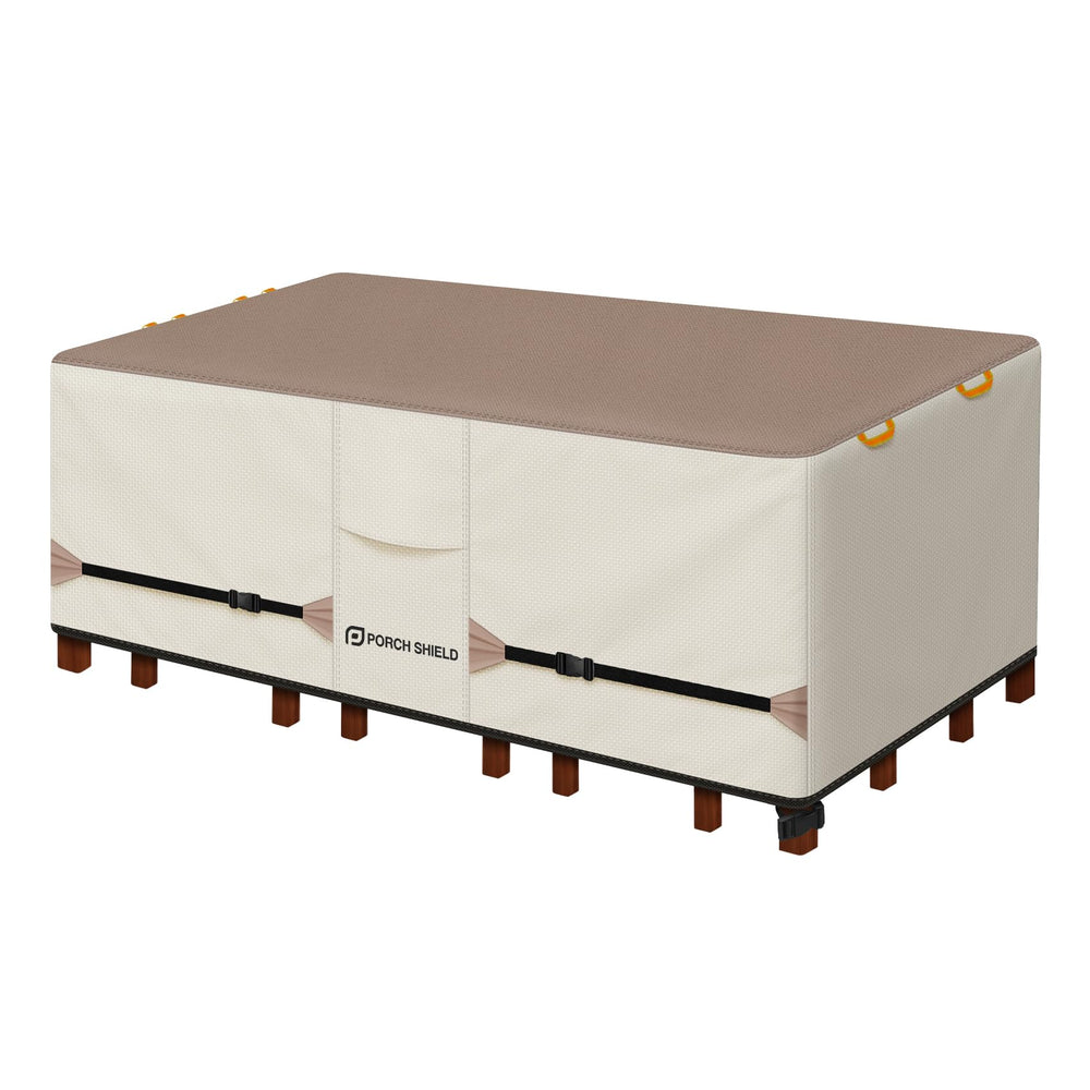 Porch Shield Waterproof Rectangular Patio Table Cover 108 x 70 inch front view