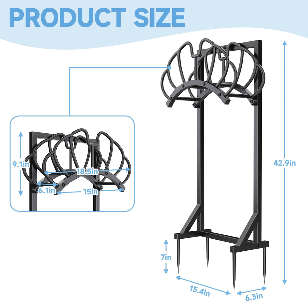 Portable COZEER hose holder with easy access design