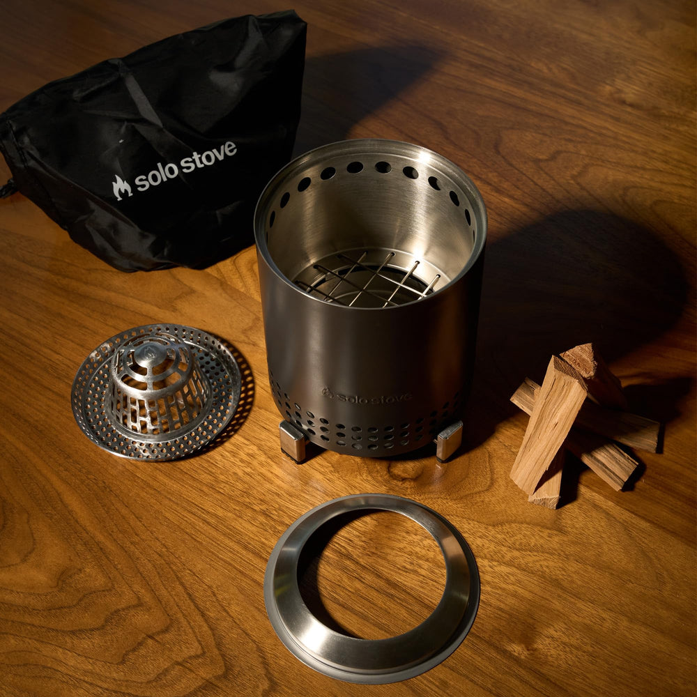 Portable Solo Stove Mesa in carry bag
