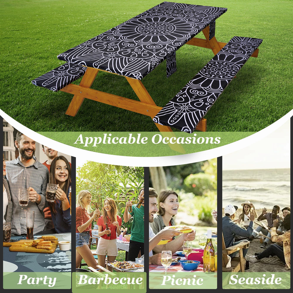 Portable storage bag for Wrakus Picnic Table Cover Set