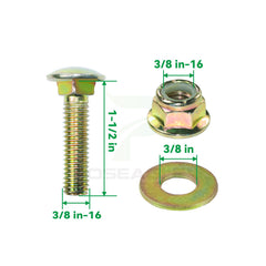 POSEAGLE 189993 Idler Pulley installed on lawn mower