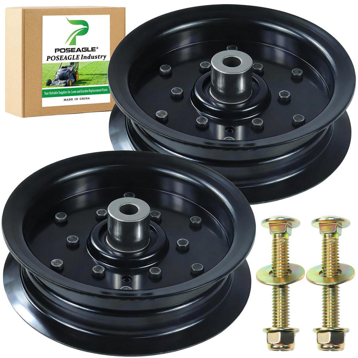 POSEAGLE 2 Pack Pulley for Husqvarna 54 inch Lawn Mowers