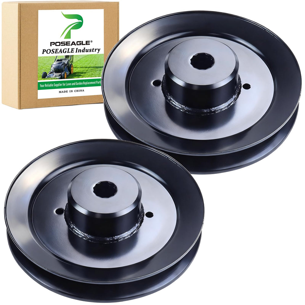 POSEAGLE 2 Pack Pulley front view for Husqvarna mowers