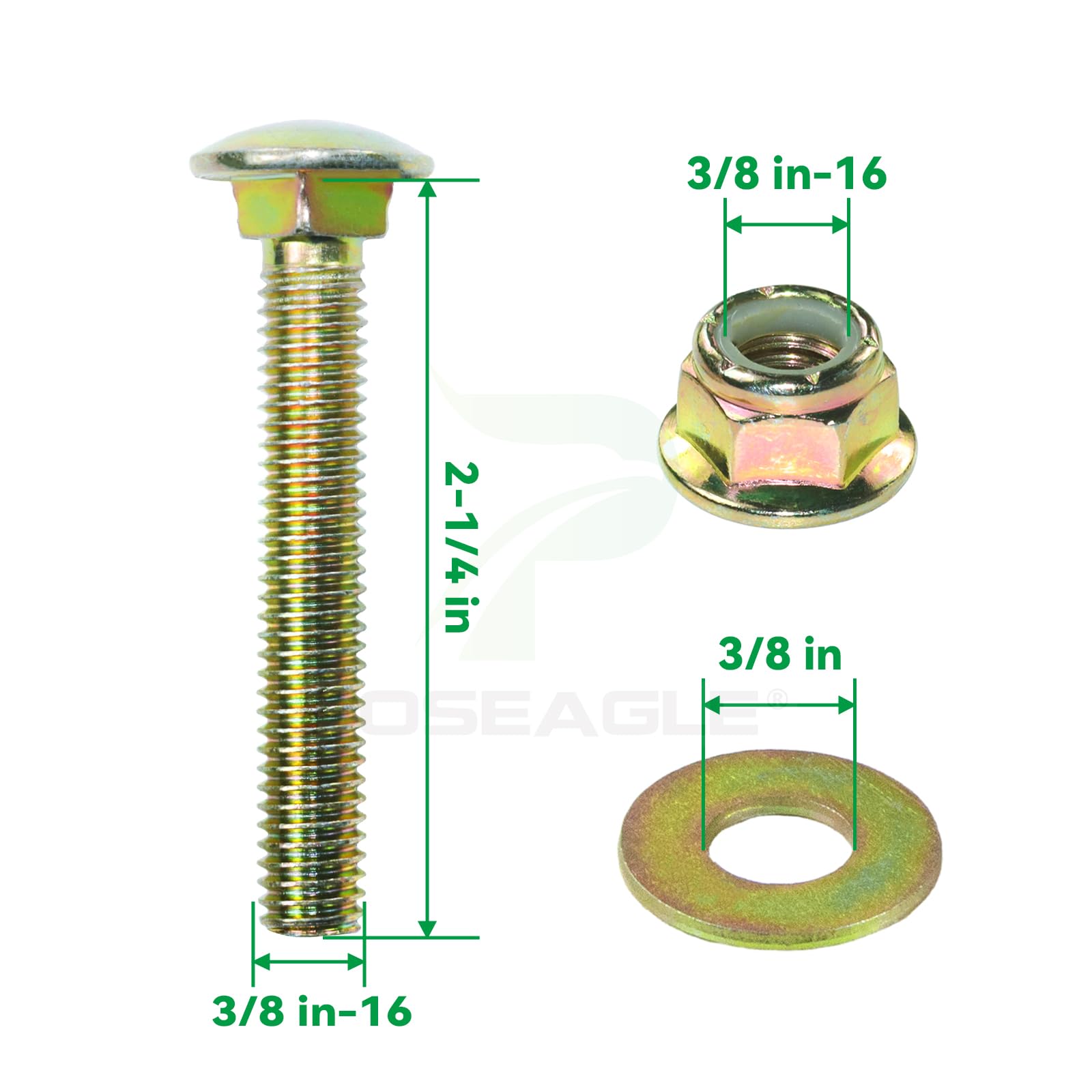 POSEAGLE 3 Pack Husqvarna Idler Pulley dimensions