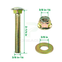 POSEAGLE 3 Pack Husqvarna Idler Pulley dimensions