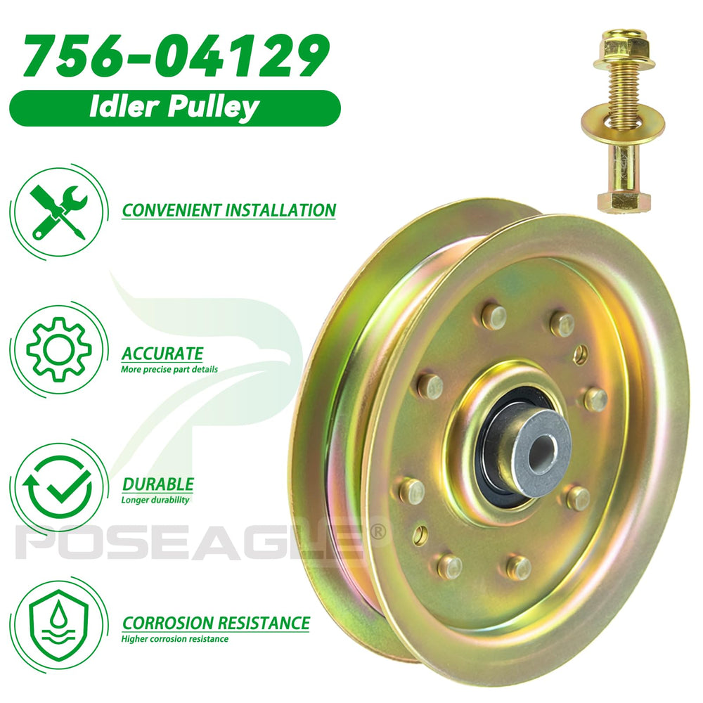 POSEAGLE 3 Pack Idler Pulley assembled view