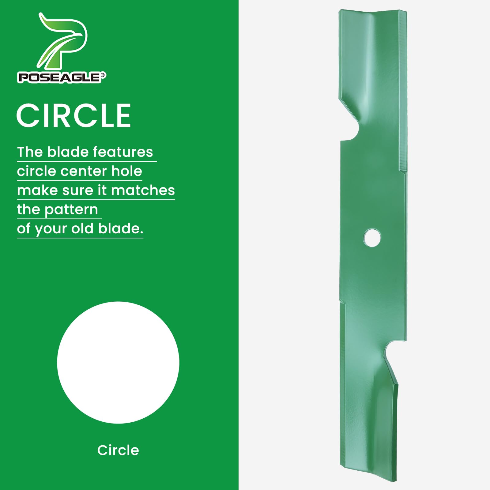 POSEAGLE 48 inch blades for Hustler mowers