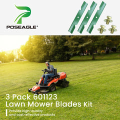 POSEAGLE 48 inch lawn mower blade side view