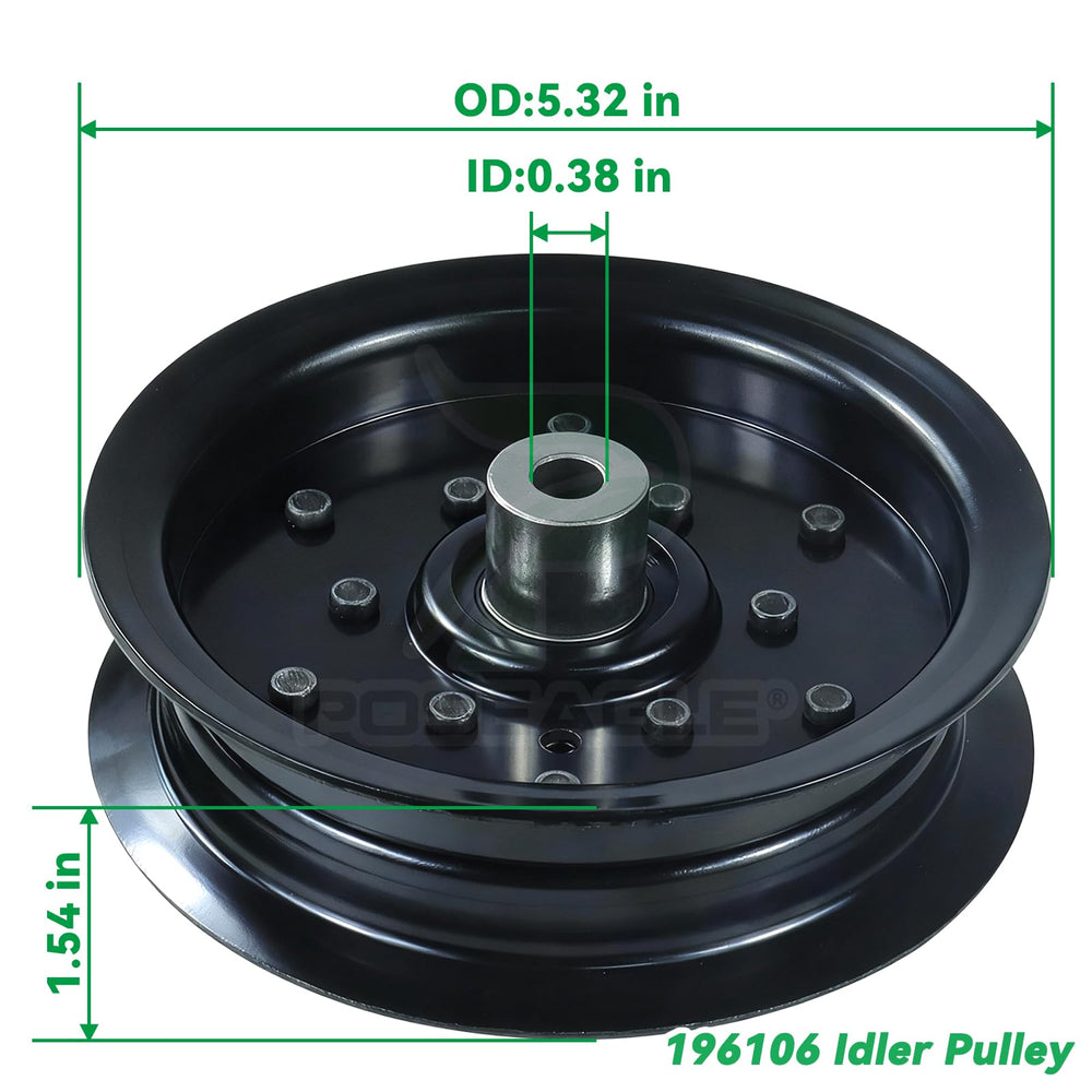 POSEAGLE 532196106 Idler Pulley side view