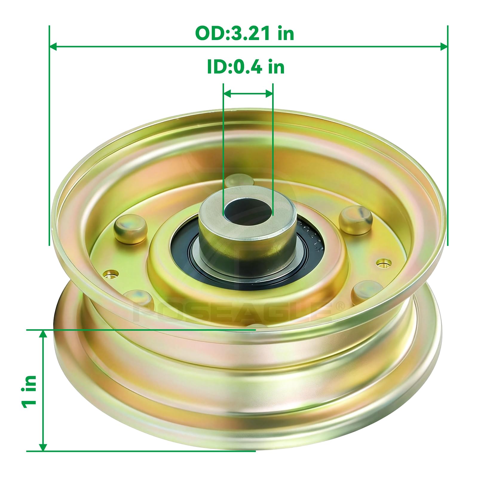 POSEAGLE 756-04224 Idler Pulley side view