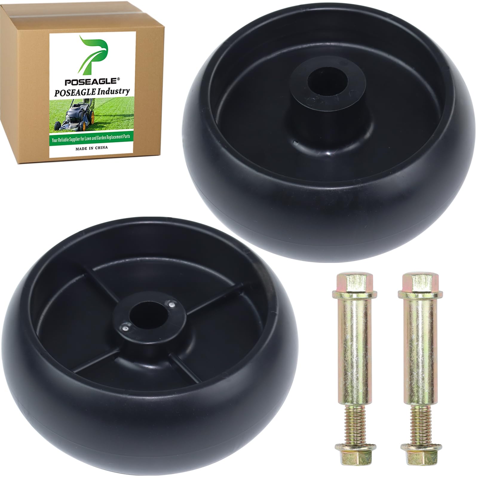 POSEAGLE GX10168 Deck Wheel front view with specifications