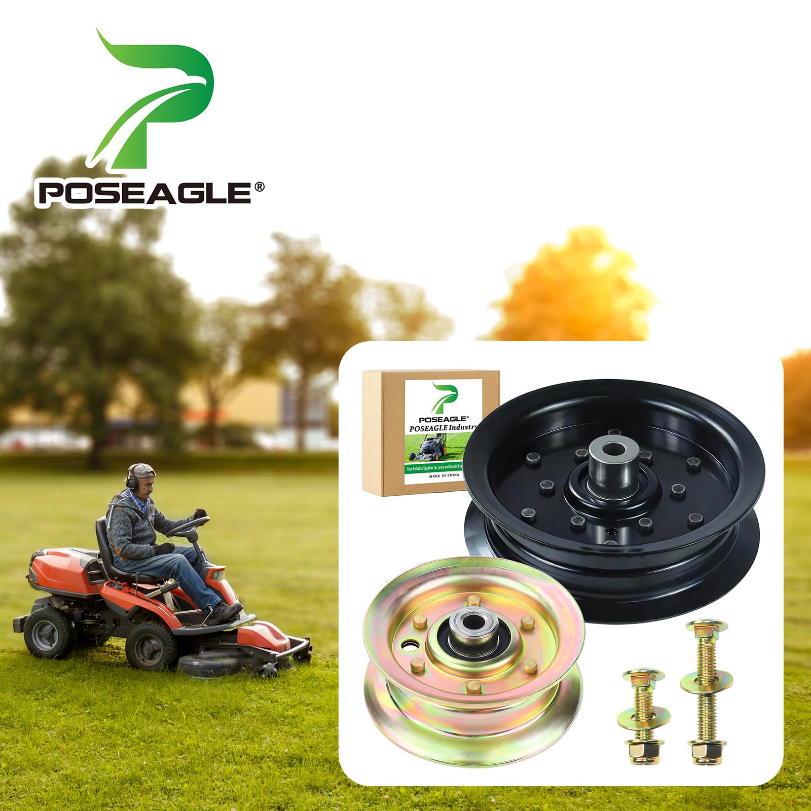 POSEAGLE idler pulley 532177968 side view