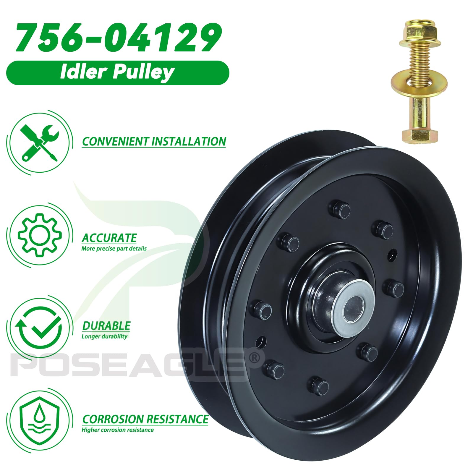 POSEAGLE Idler Pulley comparison with generic options