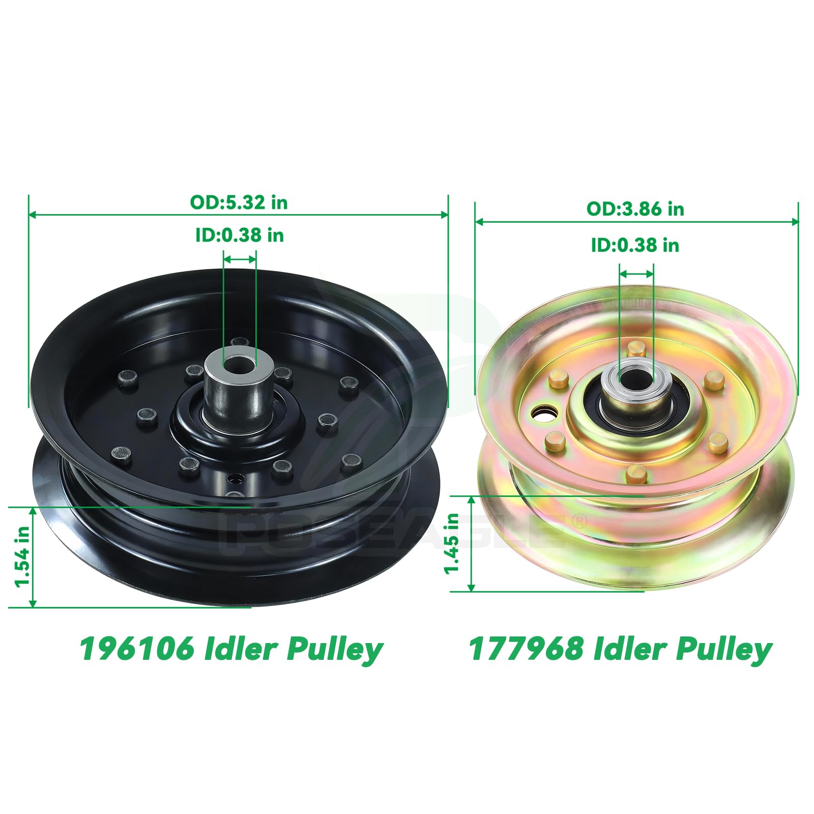 POSEAGLE idler pulley hardware kit
