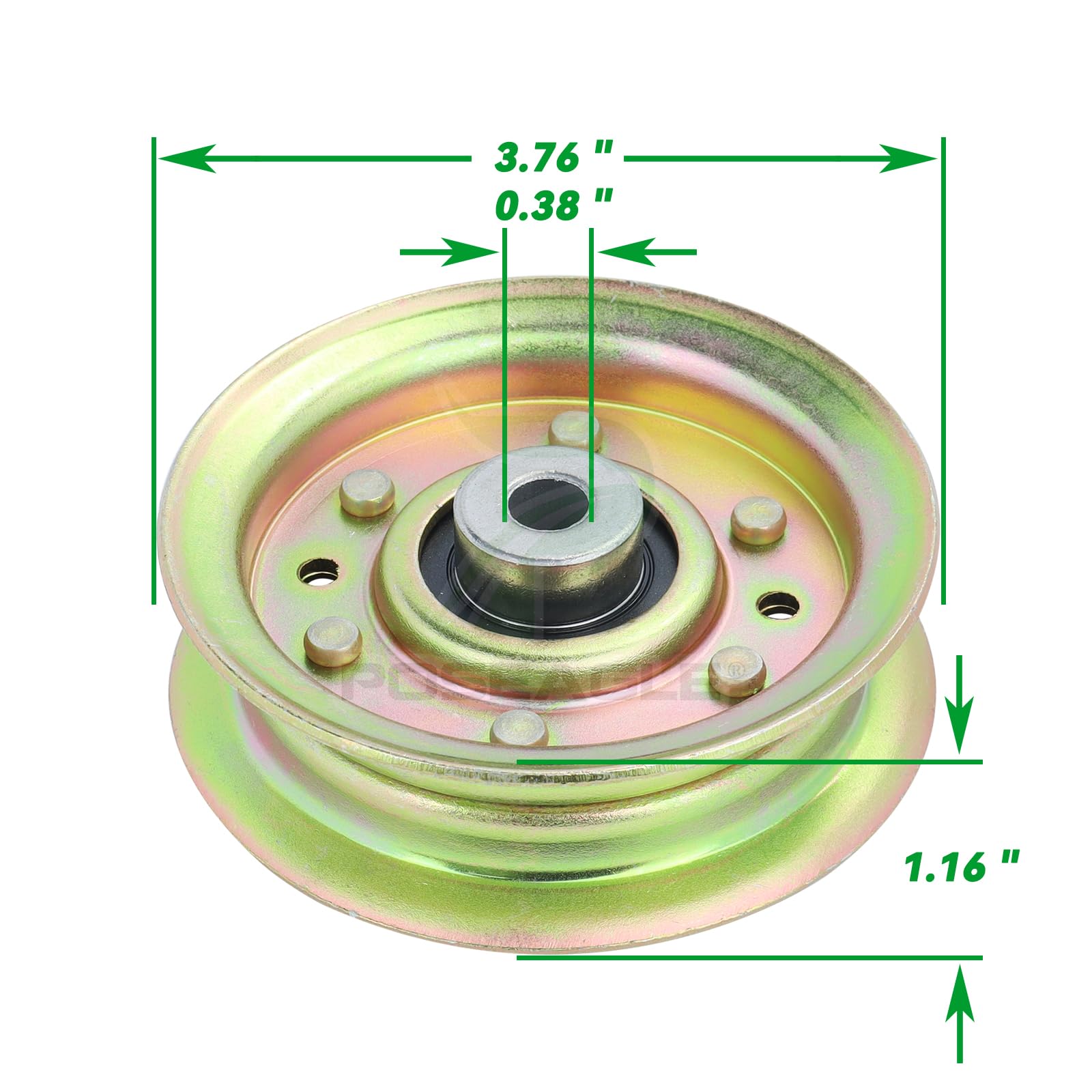 POSEAGLE idler pulley pack with two units in packaging