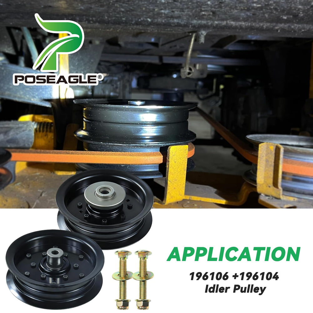 POSEAGLE Idler Pulley Set close-up view of pulleys