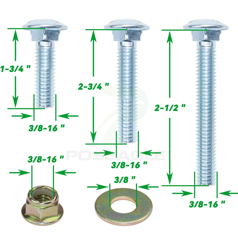 POSEAGLE Idler Pulley Set dimensions on packaging