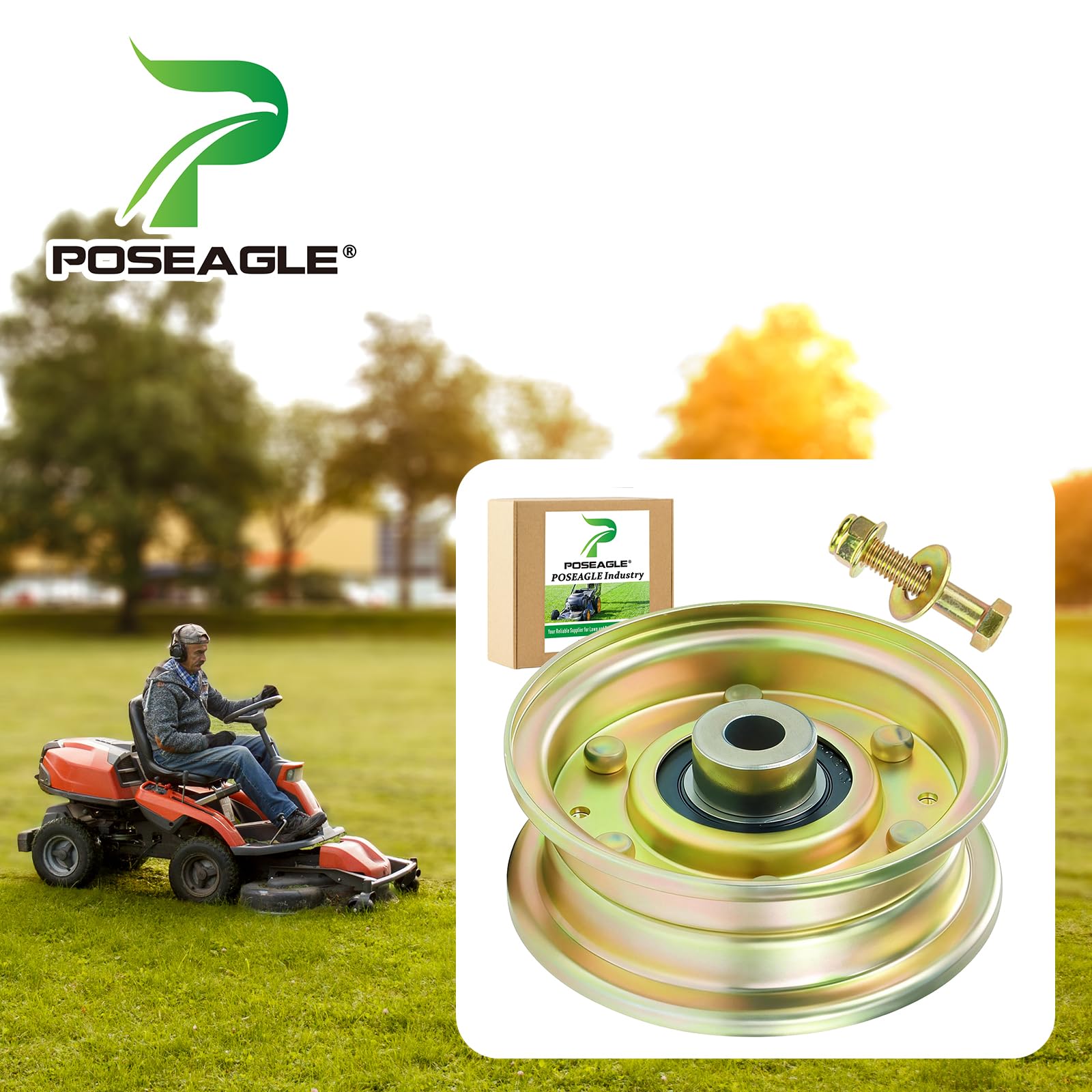 POSEAGLE idler pulley with hardware kit