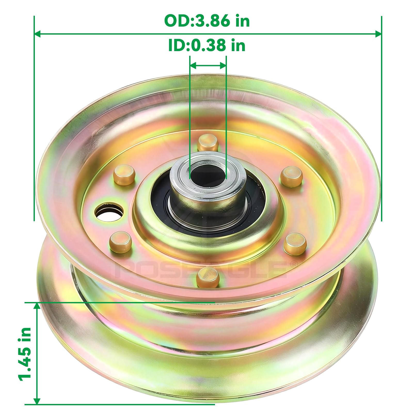 POSEAGLE Idler Pulley with hardware kit