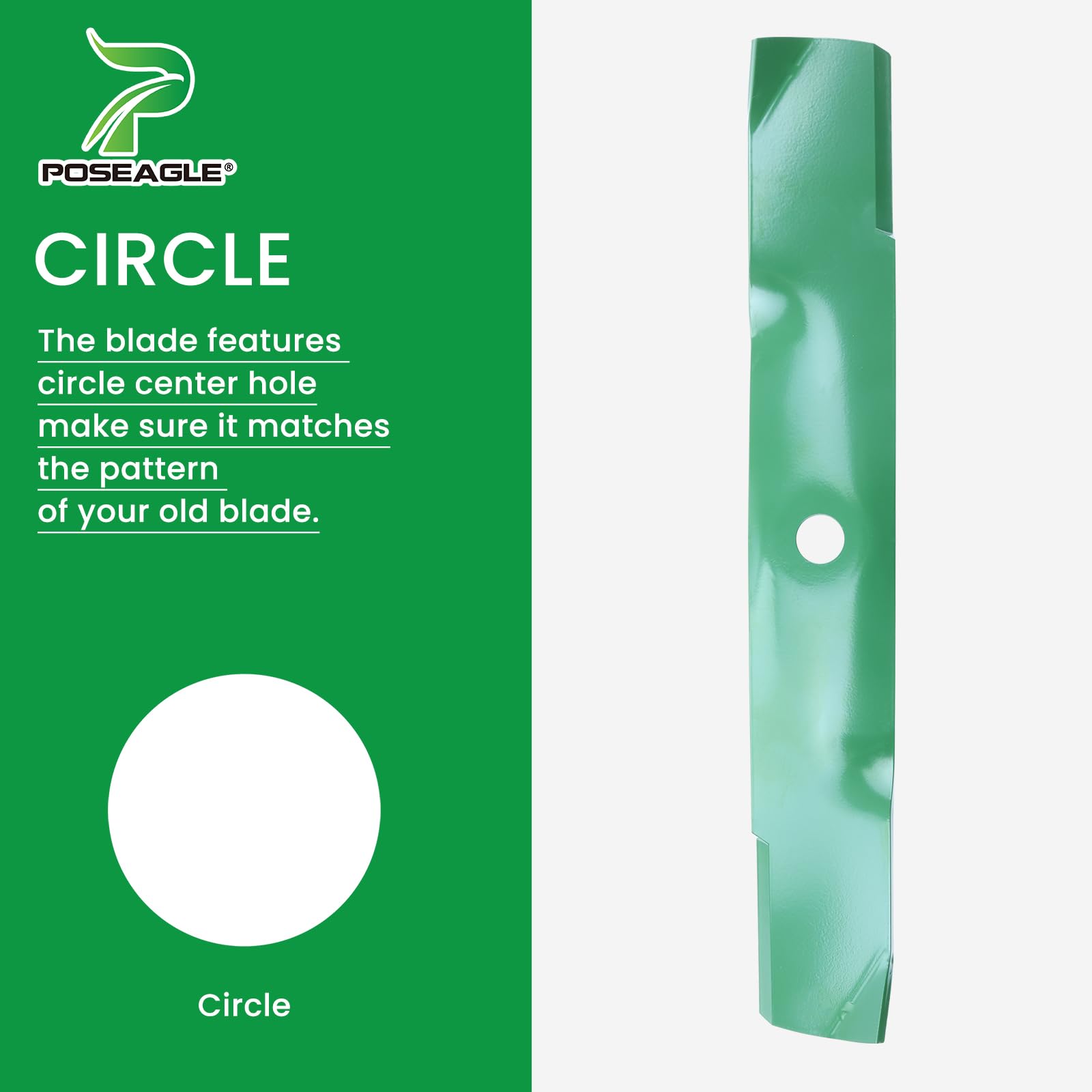 POSEAGLE M145476 Lawn Mower Blade packaging front view