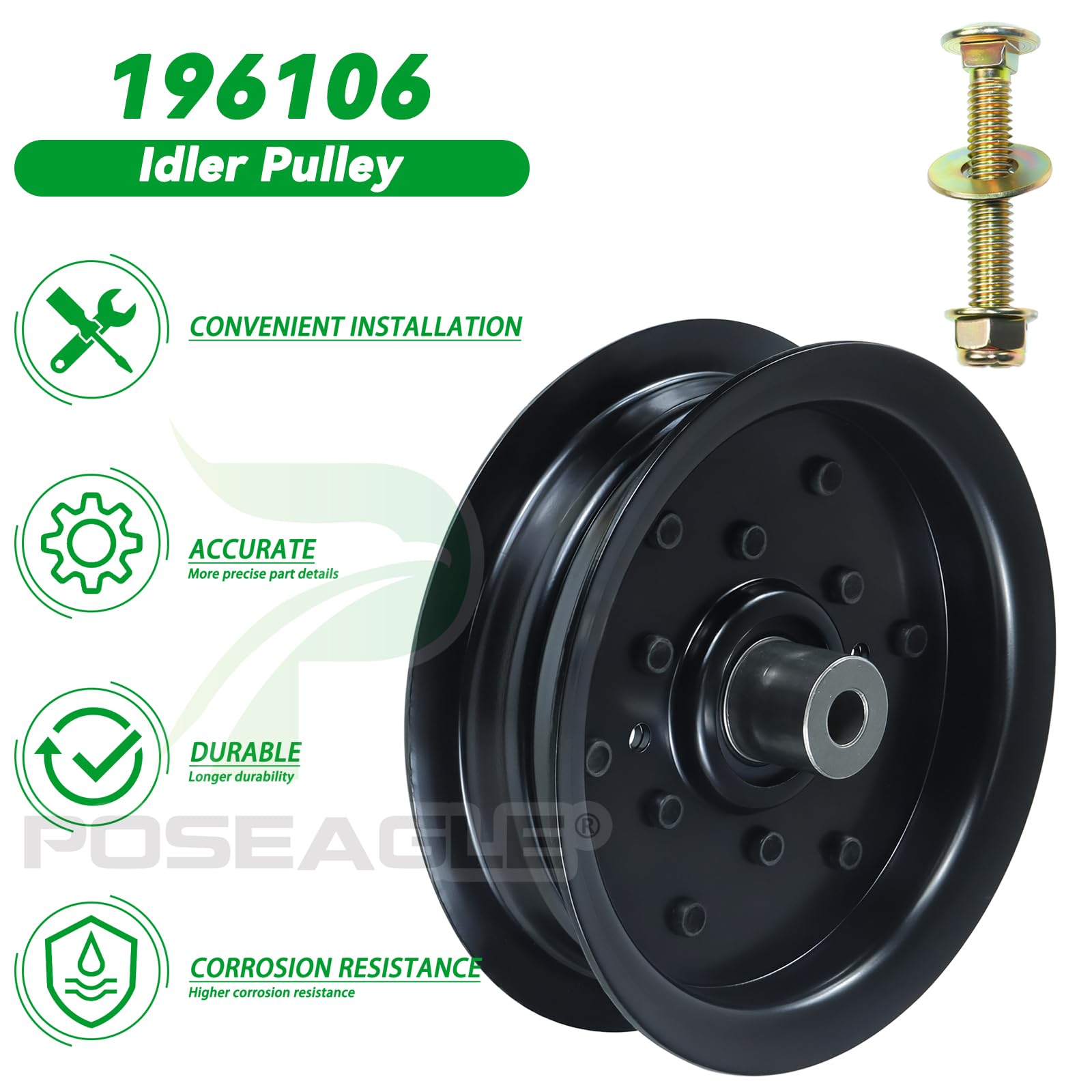 POSEAGLE packaging for lawn mower pulleys