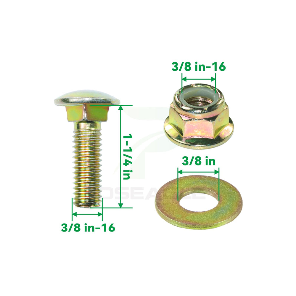 POSEAGLE Pulley Idler 127783 on lawn mower