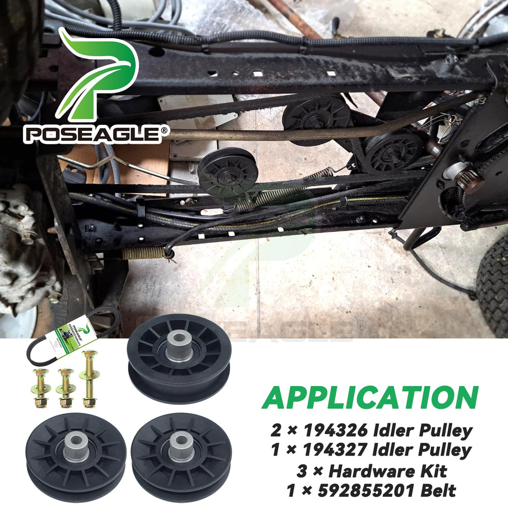 POSEAGLE pulleys in packaging with specifications
