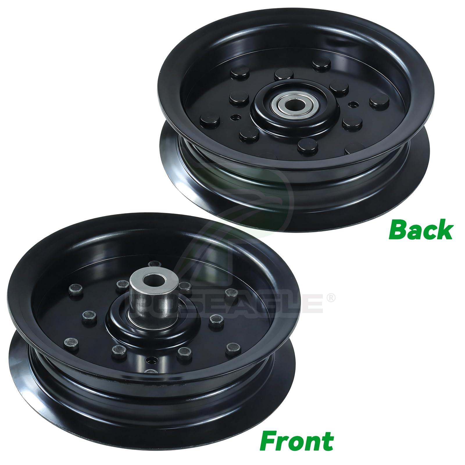 POSEAGLE pulleys showing compatibility with various Husqvarna models