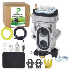 POSEAGLE WYA-44 Carburetor Kit with components laid out