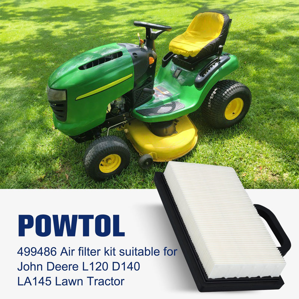 Powtol air filter from L120 kit side view