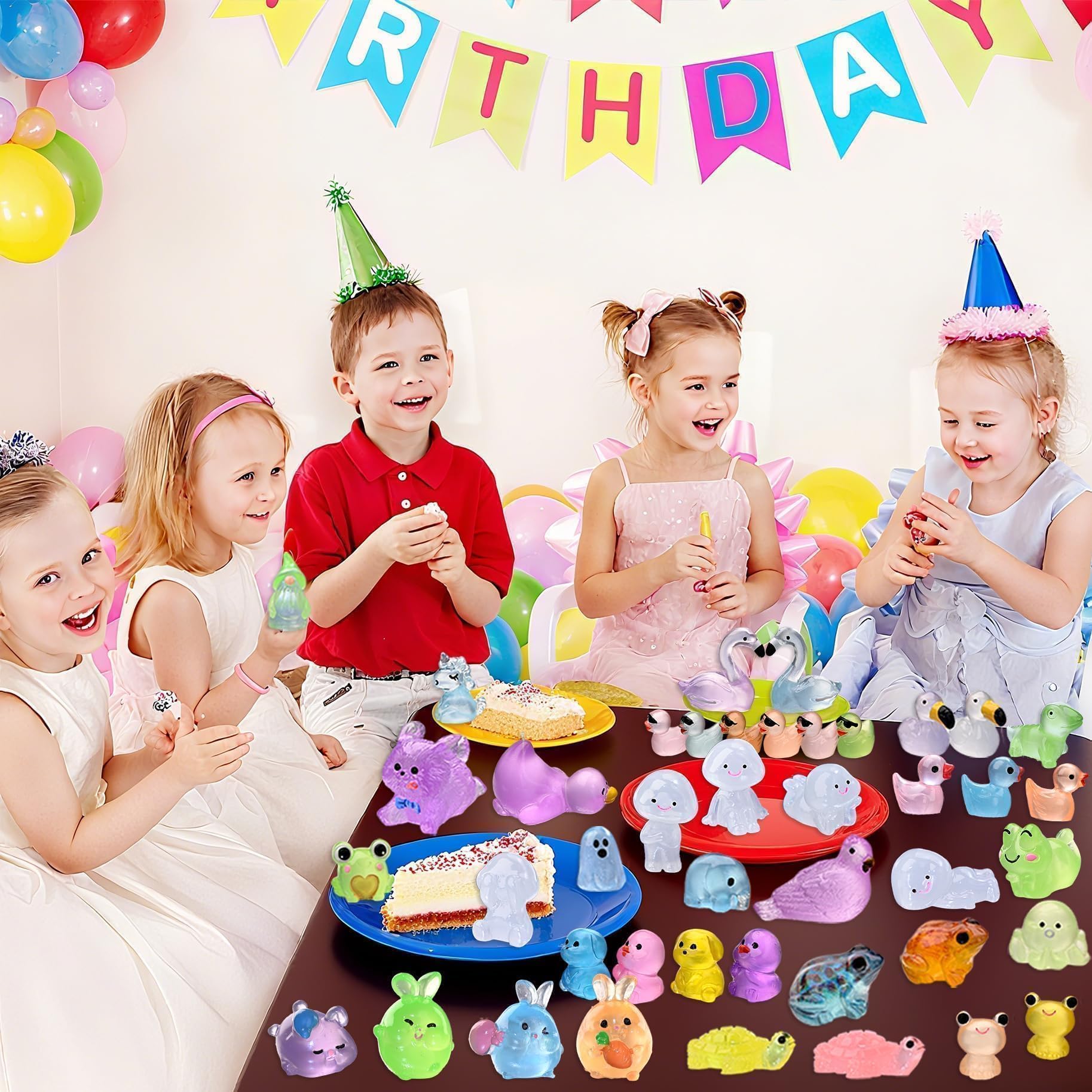 Prdingfy colourful mini animals perfect for crafts