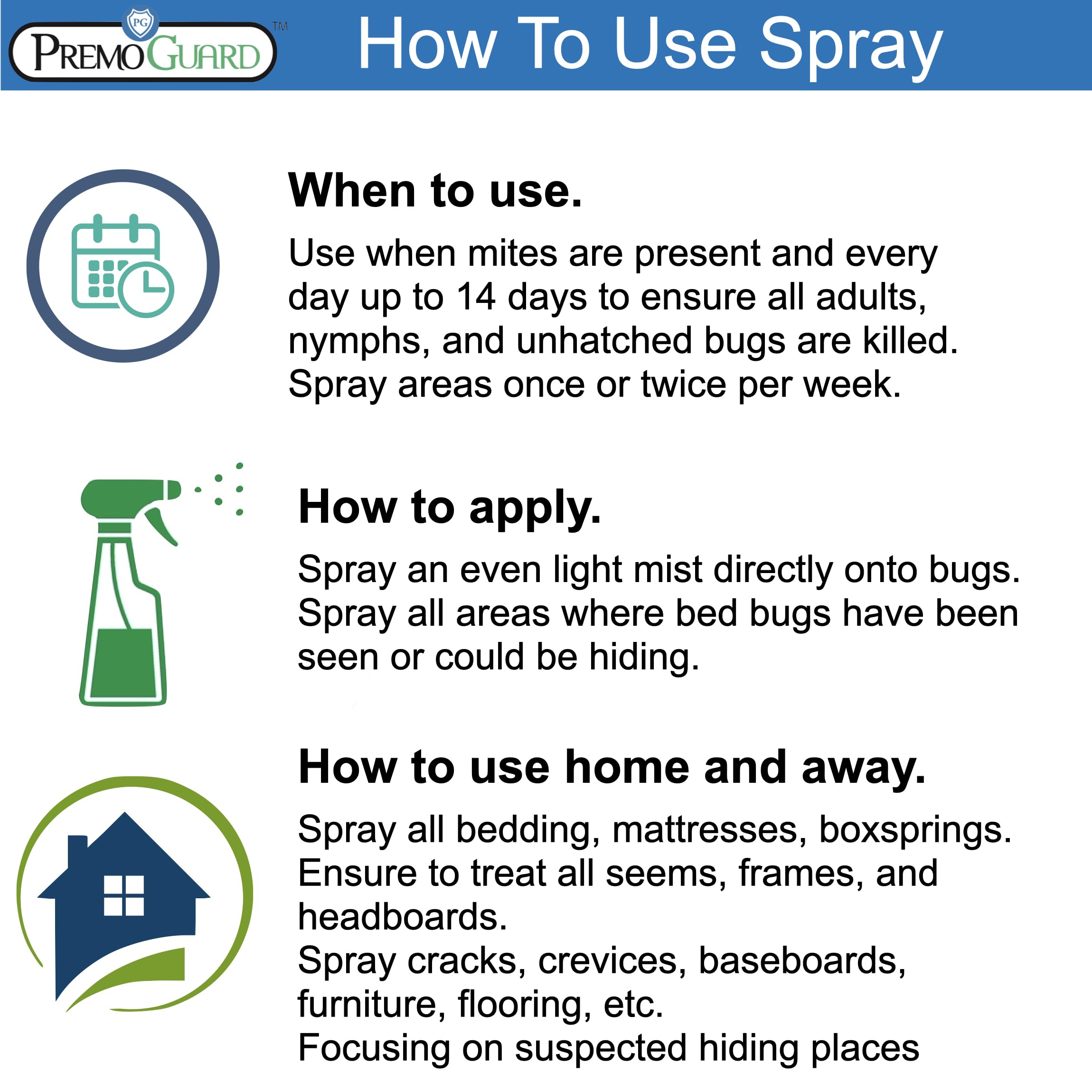 Premo Guard Natural Mite Spray in a chicken coop setting