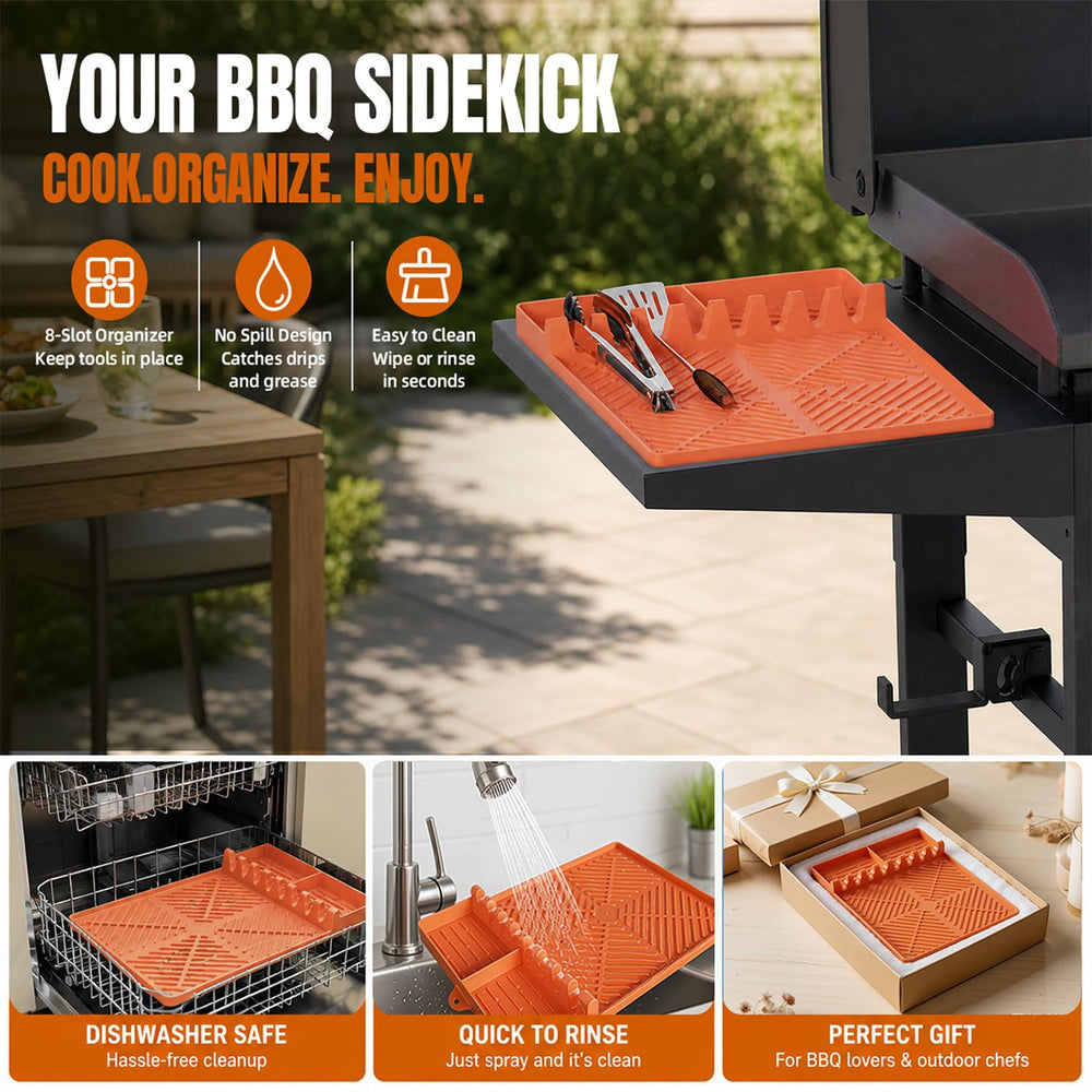 PRFCTTY Silicone Grill Mat on Blackstone griddle