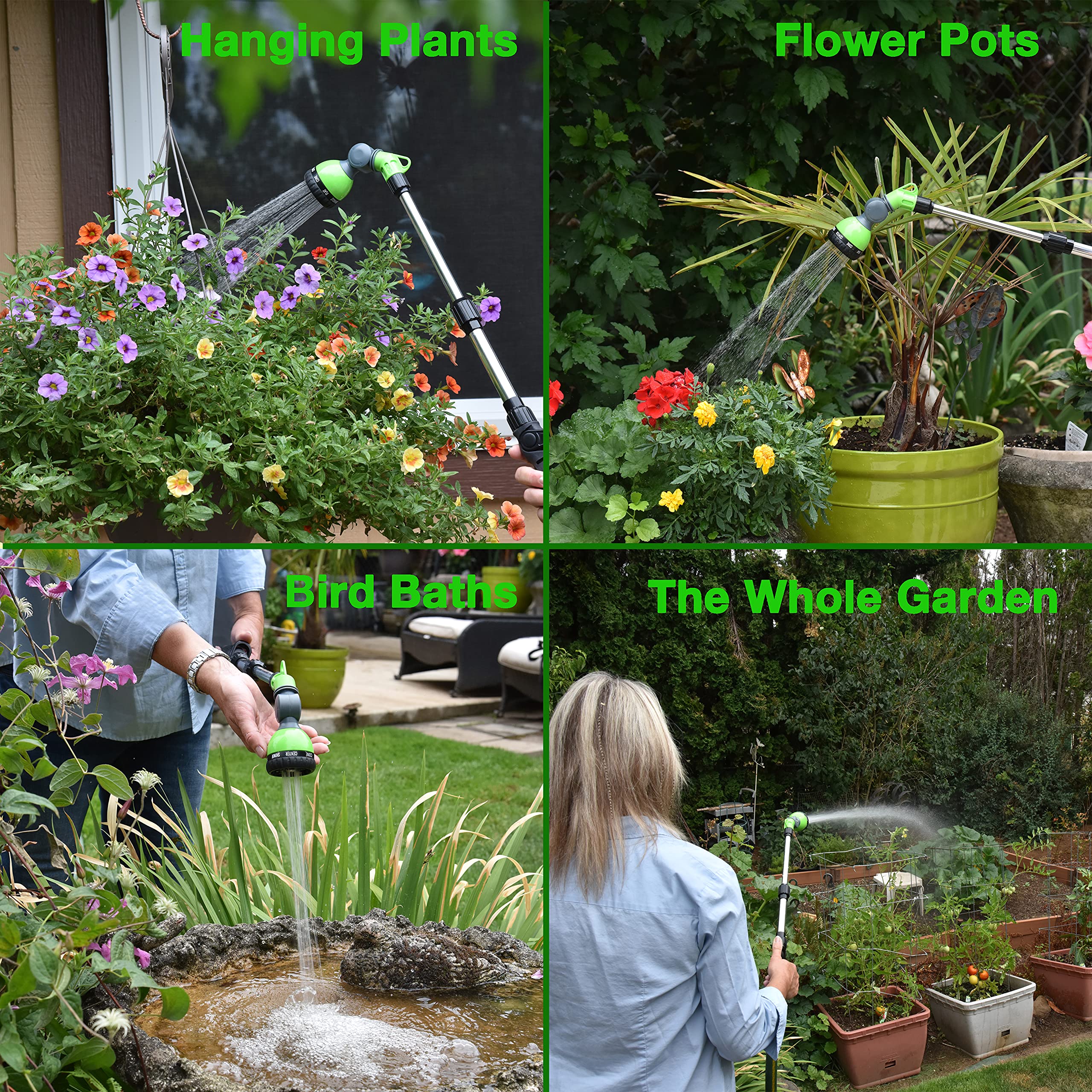 Pri Gardens Watering Wand adjustable length feature